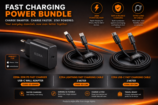 Fast Charging Power Bundle (USB-C & Lightning)