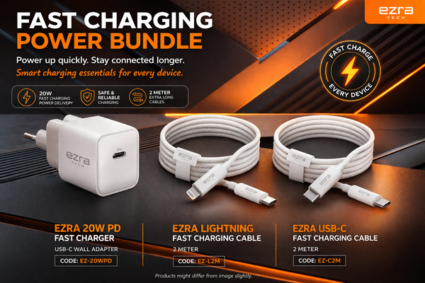 Fast Charging Power Bundle (USB-C & Lightning)
