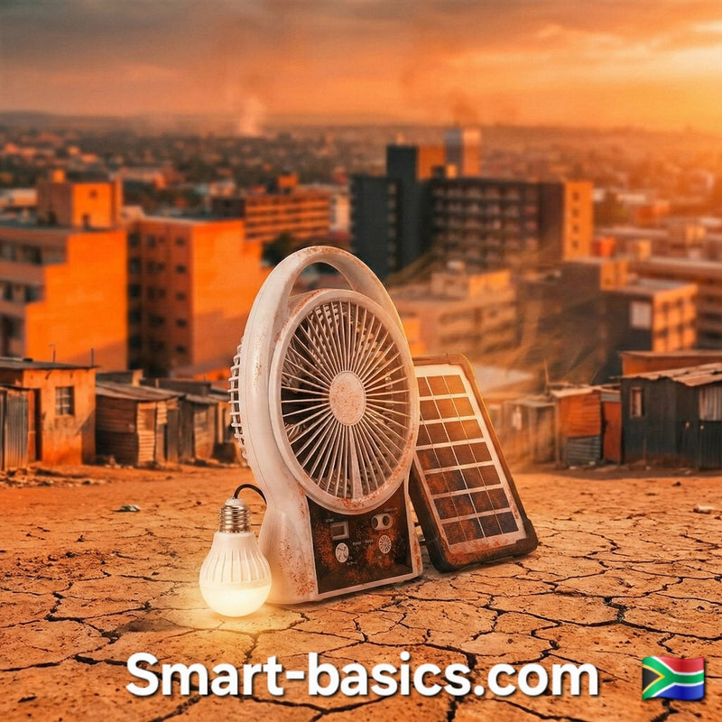 3-in-1 Solar Emergency Fan System