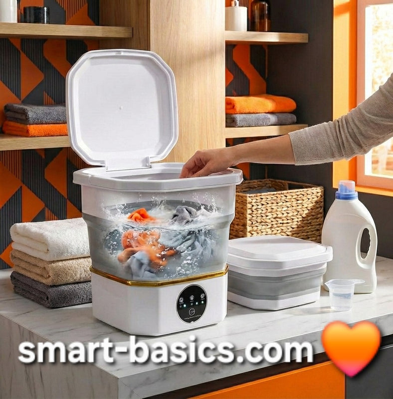 Compact Wash Master: Apartment & Dorm Living Solved