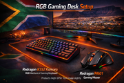 RGB Gaming Desk Setup