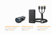 Car Tech Charging Bundle - Promate Edition
