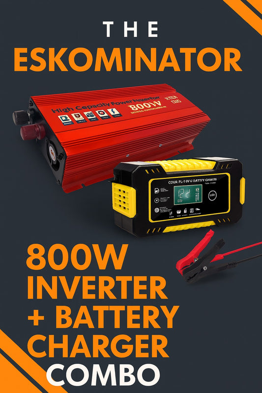 Eskominator - 800W Inverter & Charger Bundle⚡️
