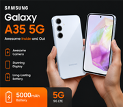 Samsung Galaxy A35 Ice Blue Smart Phone