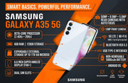 Samsung Galaxy A35 Ice Blue Smart Phone