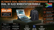 The Ultimate Power Play Bundle: ASUS Zenbook Duo UX8406 & Port Designs Melbourne 15.6 Inch Backpack Case.