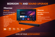 Bedroom TV and Sound Upgrade