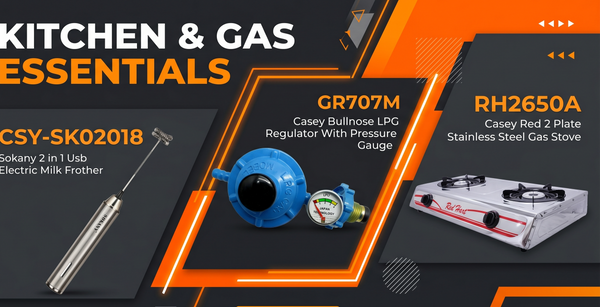 Independent Off-Grid Culinary Pack - Load Shedding Gas Stove Bundle