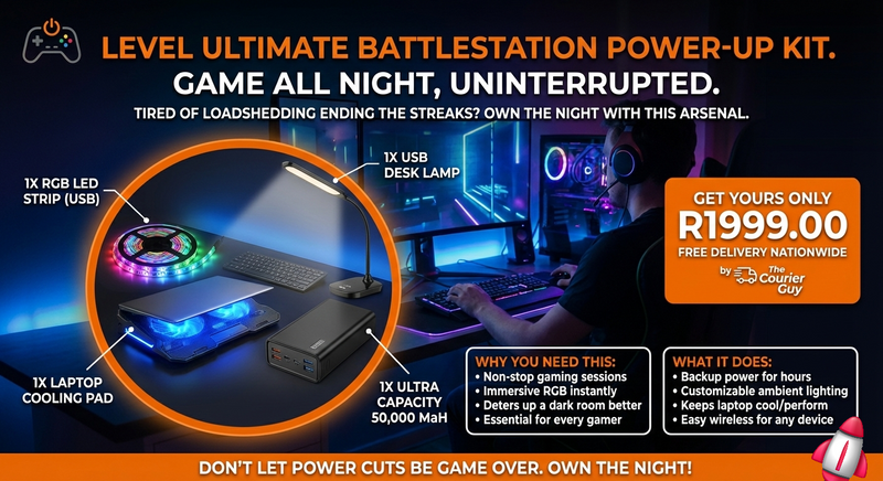The Loadshedding Gamer Pack Ultra Combo