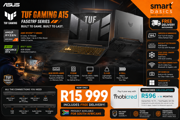 ASUS TUFF GAMING FA507RF Laptop