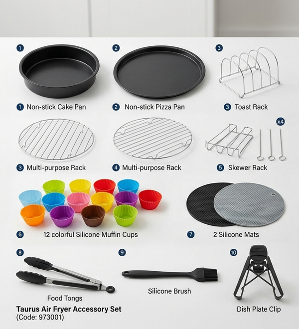 Air Fryer Meal-Prep Kit
